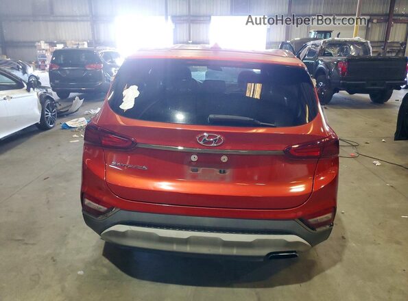 5NMS33AD4KH057095 2019 HYUNDAI SANTA Красный Вид сзади