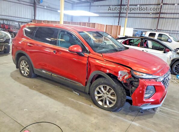 5NMS33AD4KH057095 2019 HYUNDAI SANTA Красный Передняя правая четверть