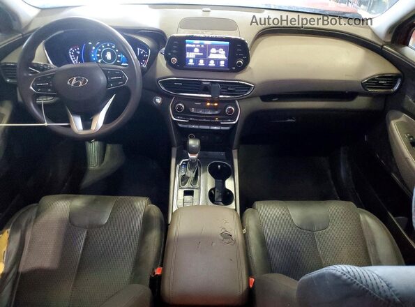 5NMS33AD4KH057095 2019 HYUNDAI SANTA Красный Вид панели приборов