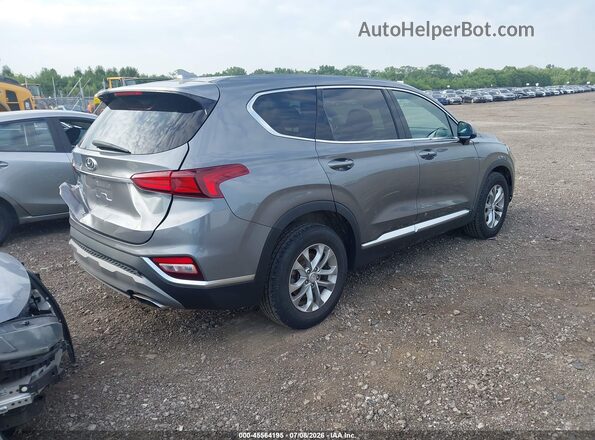 5NMS33AD4KH099881 2019 HYUNDAI SANTA FE Серый Задняя правая четверть