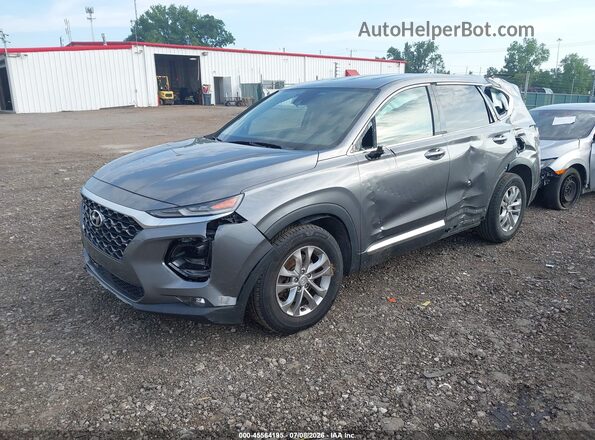 5NMS33AD4KH099881 2019 HYUNDAI SANTA FE Серый Передняя левая четверть
