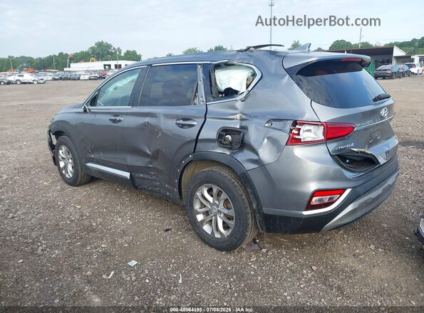5NMS33AD4KH099881 2019 HYUNDAI SANTA FE Серый Задняя левая четверть