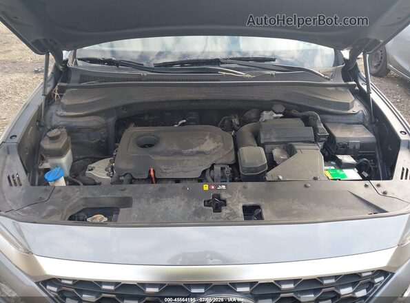 5NMS33AD4KH099881 2019 HYUNDAI SANTA FE Серый Вид сзади