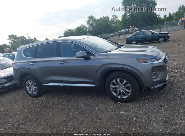 5NMS33AD4KH099881 2019 HYUNDAI SANTA FE Серый Вид задней части салона