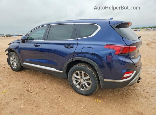 5NMS33AD4KH110006 2019 HYUNDAI SANTA Blue Հետևի ձախ