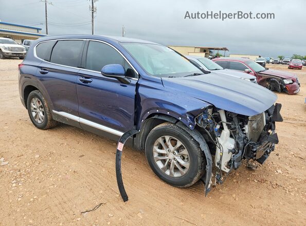 5NMS33AD4KH110006 2019 HYUNDAI SANTA Blue Առջևի աջ