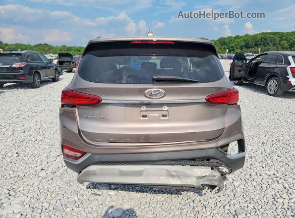5NMS33AD4KH111253 2019 HYUNDAI SANTA Beige Rear view
