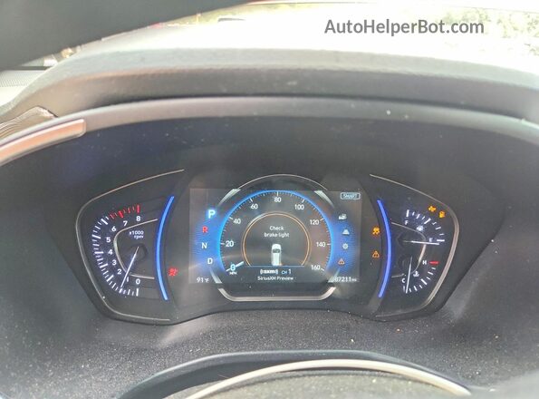 5NMS33AD4KH111253 2019 HYUNDAI SANTA Beige Instrument cluster view
