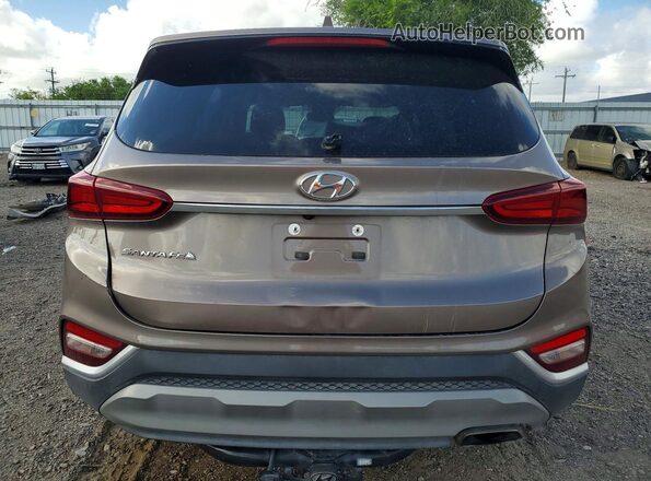 5NMS33AD4LH231359 2020 HYUNDAI SANTA Brown Հետևի տեսք