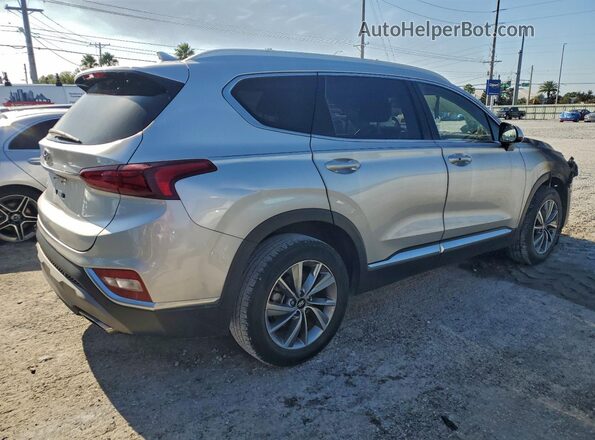 5NMS33AD5KH007497 2019 HYUNDAI SANTA Silver Հետևի աջ