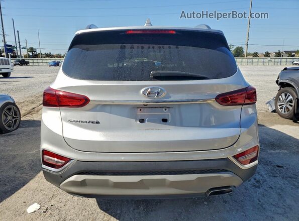 5NMS33AD5KH007497 2019 HYUNDAI SANTA Silver Հետևի տեսք