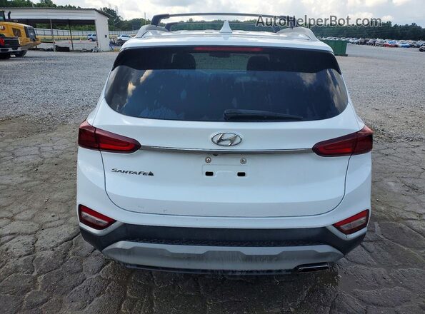 5NMS33AD5LH234724 2020 HYUNDAI SANTA Белый Вид сзади