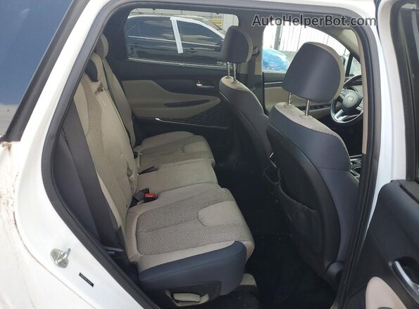 5NMS33AD5LH234724 2020 HYUNDAI SANTA Белый Вид задних сидений