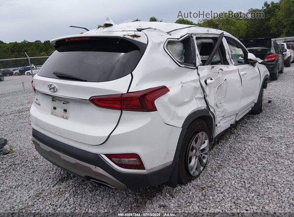 5NMS33AD5LH246985 2020 HYUNDAI SANTA FE White Trasero derecho