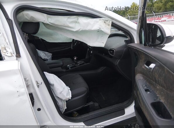 5NMS33AD5LH246985 2020 HYUNDAI SANTA FE White Vista interior delantera