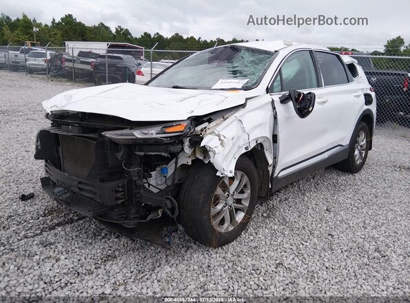 5NMS33AD5LH246985 2020 HYUNDAI SANTA FE White Vista tres cuartos delantera izquierda