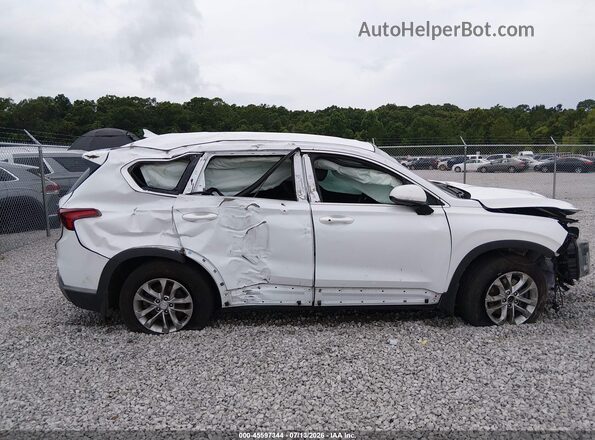 5NMS33AD5LH246985 2020 HYUNDAI SANTA FE White Vista interior trasera