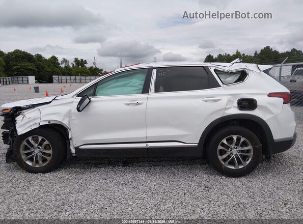 5NMS33AD5LH246985 2020 HYUNDAI SANTA FE White Vista interior de 360 grados