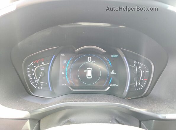 5NMS33AD5LH297189 2020 HYUNDAI ACCENT Белый Вид щитка приборов
