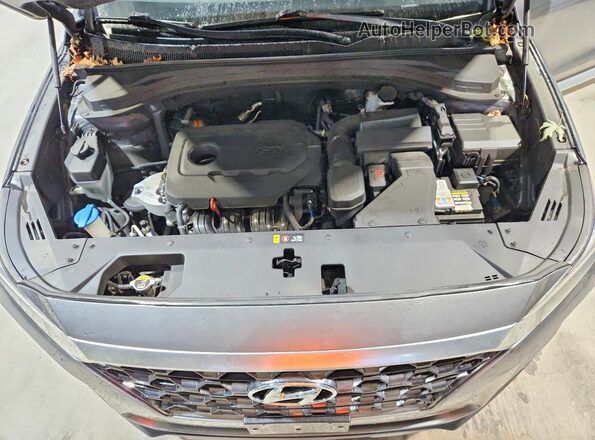 5NMS33AD6KH049841 2019 HYUNDAI SANTA Gray Widok komory silnika