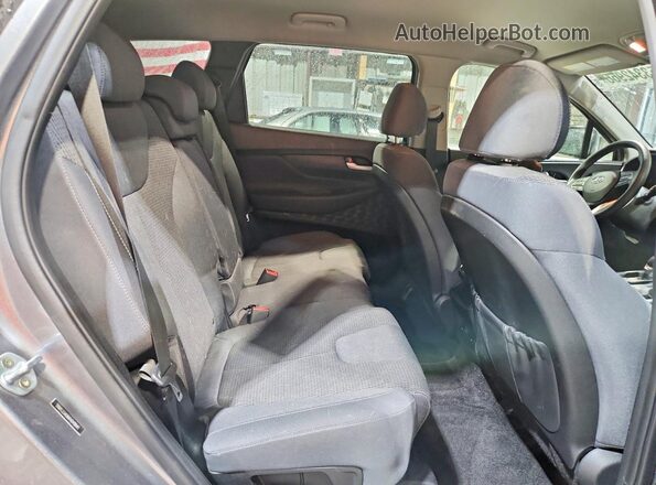5NMS33AD6KH049841 2019 HYUNDAI SANTA Gray Widok wnętrza z tyłu