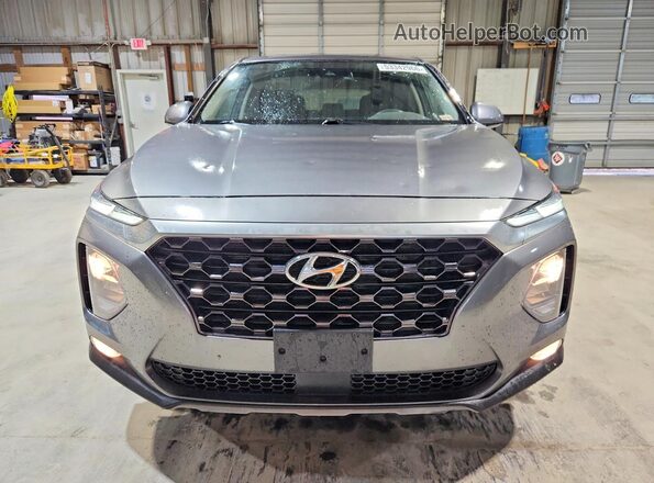 5NMS33AD6KH049841 2019 HYUNDAI SANTA Gray Widok z przodu
