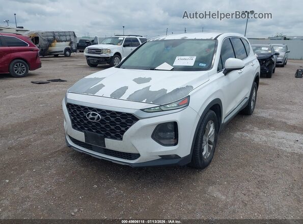 5NMS33AD6KH085755 2019 HYUNDAI SANTA FE White Front left
