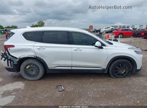 5NMS33AD6KH085755 2019 HYUNDAI SANTA FE White Rear interior view