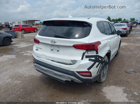 5NMS33AD6KH085755 2019 HYUNDAI SANTA FE White Rear right