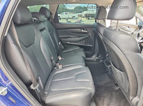 5NMS33AD6LH175294 2020 HYUNDAI SANTA Blue Rear interior view