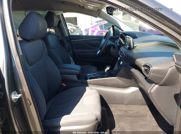 5NMS33AD6LH262967 2020 HYUNDAI SANTA FE Gray Вид салону спереду