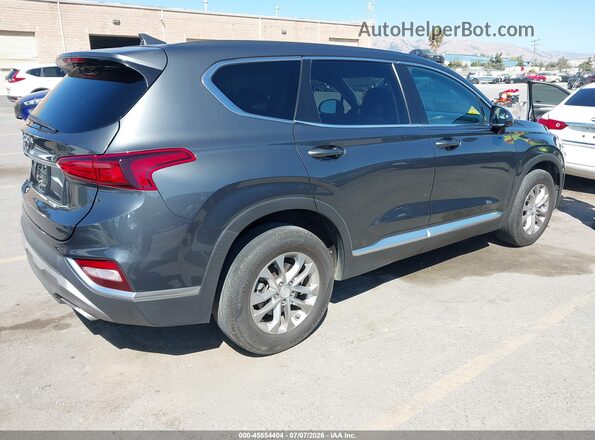 5NMS33AD6LH262967 2020 HYUNDAI SANTA FE Gray Задня права чверть