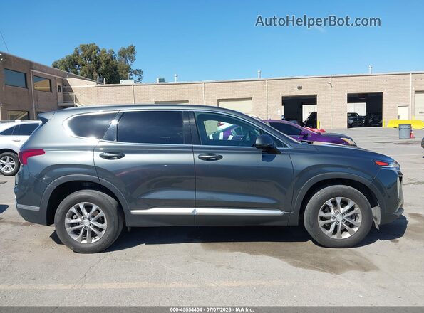 5NMS33AD6LH262967 2020 HYUNDAI SANTA FE Gray Вид задньої частини салону