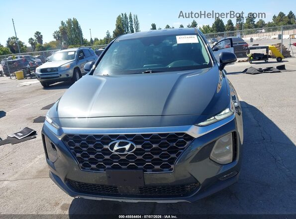 5NMS33AD6LH262967 2020 HYUNDAI SANTA FE Gray Вид щитка приладів