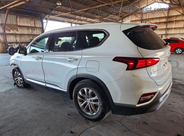 5NMS33AD7KH022390 2019 HYUNDAI SANTA Белый Задняя левая четверть