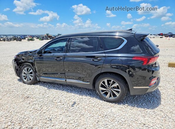 5NMS33AD7KH042123 2019 HYUNDAI SANTA Black უკანა მარცხენა