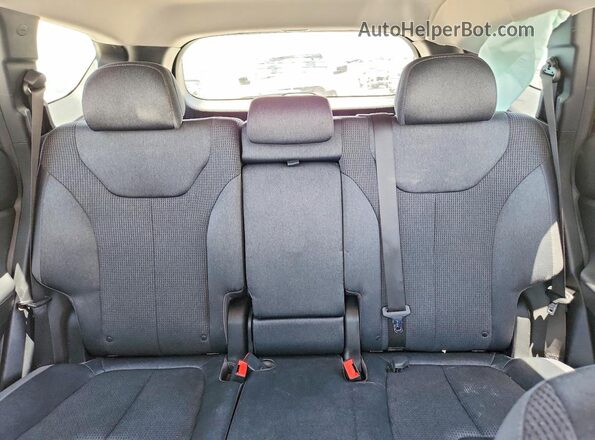5NMS33AD7KH042123 2019 HYUNDAI SANTA Black უკანა სავარძლების ხედი