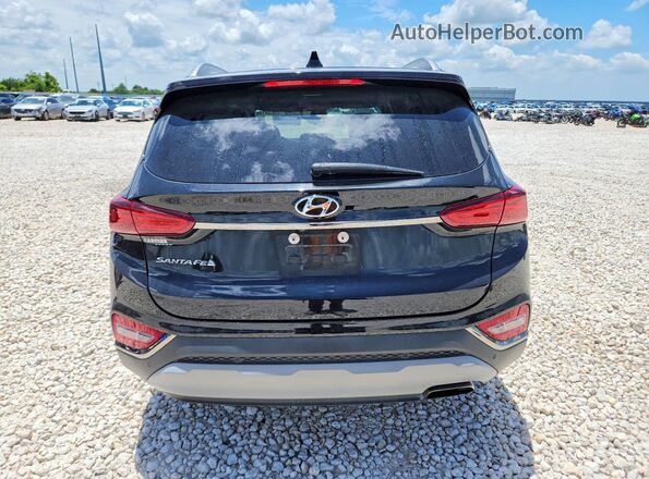 5NMS33AD7KH042123 2019 HYUNDAI SANTA Black უკანა ხედი