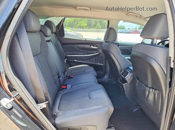 5NMS33AD7KH042123 2019 HYUNDAI SANTA Black უკანა სალონის ხედი