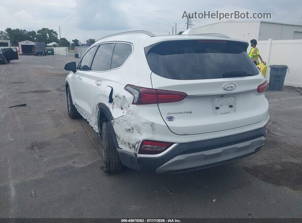 5NMS33AD7LH151926 2020 HYUNDAI SANTA FE White Rear left