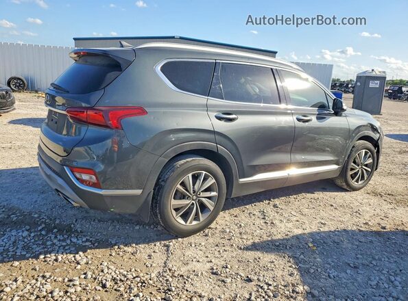 5NMS33AD7LH184201 2020 HYUNDAI SANTA Серый Задняя правая четверть