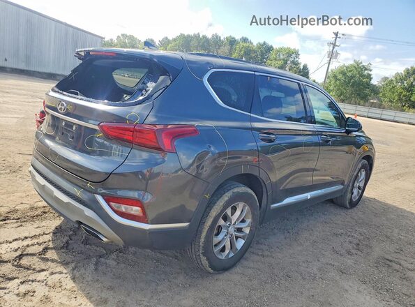 5NMS33AD7LH201661 2020 HYUNDAI SANTA Gray Задня права чверть