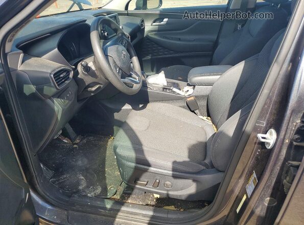 5NMS33AD7LH201661 2020 HYUNDAI SANTA Gray Вид салону спереду