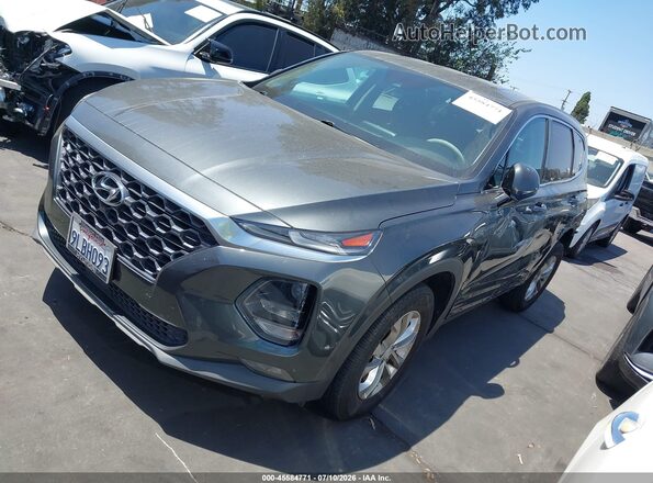 5NMS33AD7LH260306 2020 HYUNDAI SANTA FE Gray Առջևի ձախ երեք քառորդ տեսարան