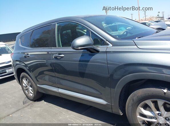 5NMS33AD7LH260306 2020 HYUNDAI SANTA FE Gray Սալոնի հետևի տեսք