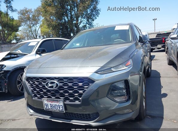 5NMS33AD7LH260306 2020 HYUNDAI SANTA FE Gray Սարքավորումների վահանակի տեսք