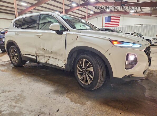 5NMS33AD8KH024178 2019 HYUNDAI SANTA White Delantero derecho