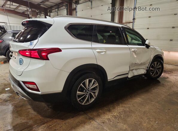 5NMS33AD8KH024178 2019 HYUNDAI SANTA White Trasero derecho