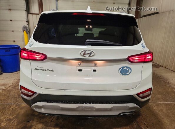 5NMS33AD8KH024178 2019 HYUNDAI SANTA White Vista trasera
