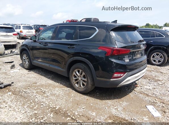 5NMS33AD8KH128282 2019 HYUNDAI SANTA FE Black Tył lewy
